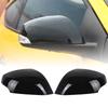 Накладка на боковое зеркало, глянцево-черная, для Renault Megane MK3 2008 2009 2010 2011 2012 2013 2014 2015, внешняя крышка зеркала заднего вида