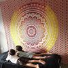 Vintage Style Printing Hanging Tapestry Bedspread Blanket Home Room Background Wall Decor Sunscreen Shawl