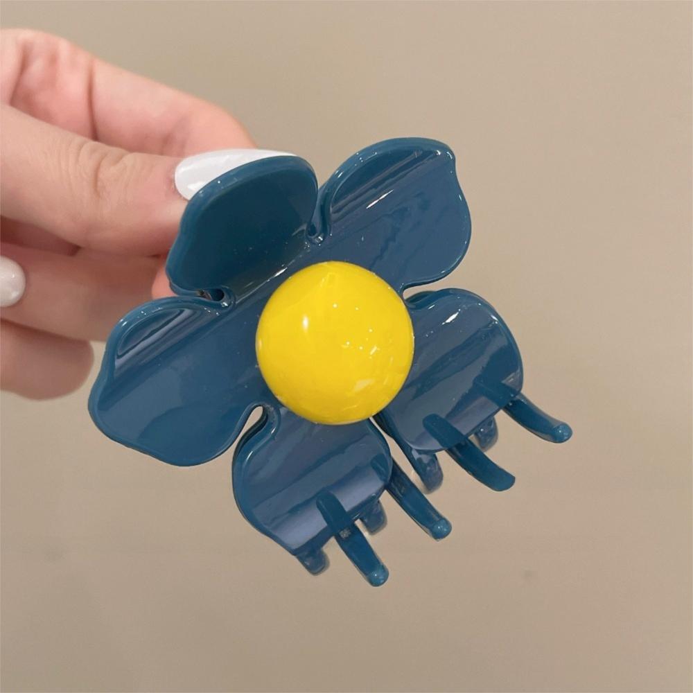 Hairpin Flower Hair Claw Plastic Plastic Shark Clip Creative Hair Crab Clip Vacation