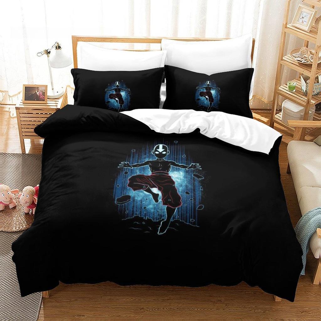 New Avatar: The Last Airbender Bedding Set Single Twin Full Queen King Size Bed Set Adult Bedroom Duvet Cover Sets Home Textile