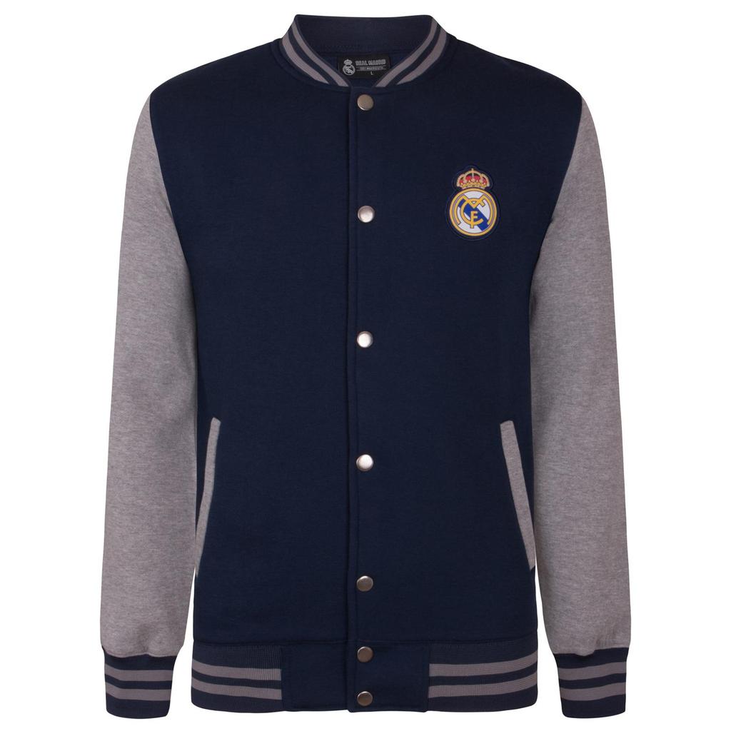 Real Madrid CF Boys Retro Varsity Jacket