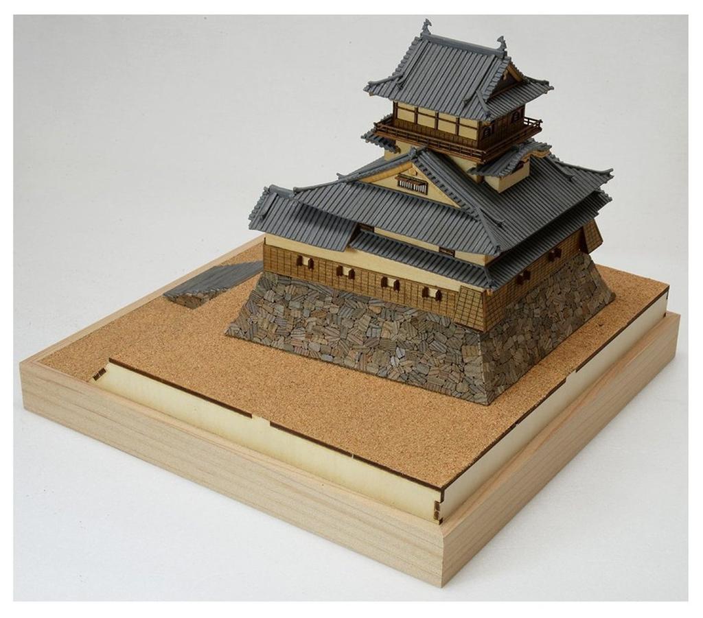 Набор для сборки деревянной модели замка Инуяма Вуди Джо 1/150