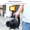 PULUZ DSLR Low Angle Flash Bracket Stabilizer