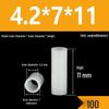 Nylon Spacer & Insulating Sleeve Set: M2.5-M7 Sizes, Thickened Washer, Isolation Shaft & Lamp Column