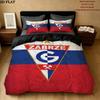 Grnik Zabrze Pattern Bedding uilt Set uilt Cover Pillowcase Home Decoration Birthday Gift (1 * duvet cover + 2 * pillowcase without core)