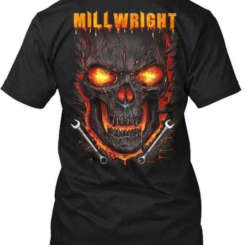 Sarcastic Millwright Mill Wright Size Crew Neck Premium T Shirt M 2xl