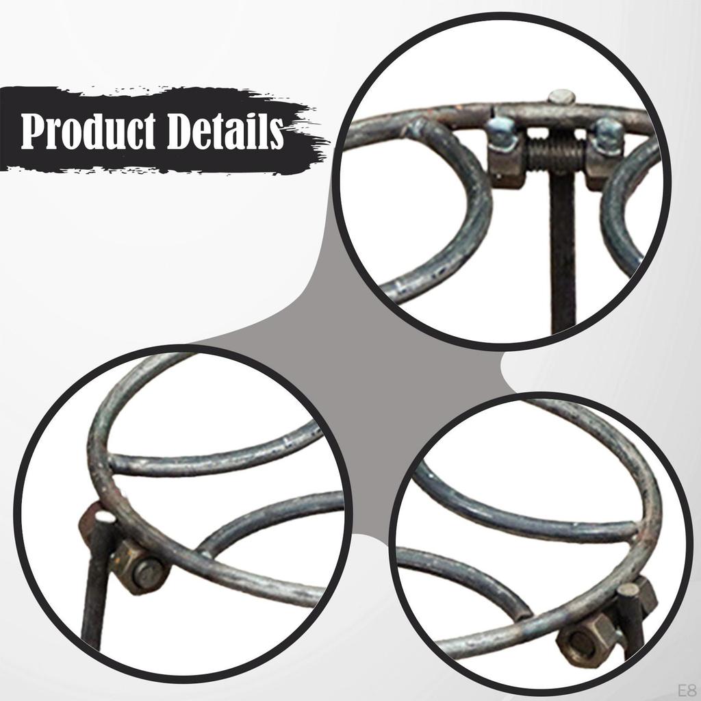 Тренога для костра Складная стойка для котелка/гриля для кемпинга и пикника