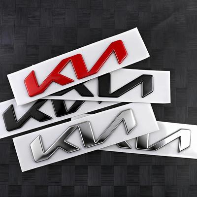 ABS Наклейка-значок на капот и багажник автомобиля для KIA EV6 Stinger RIO Sorento Picanto Ceed Borrego Syros K4 K5 K8 K9