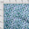 oneOone Хлопковая гибкая ткань Blue2 Абстрактная акварельная цветочная ткань для шитья Напечатанная ткань для рукоделия во дворе 40 дюймов