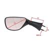JMP Mirror Black Left (1 Pc.)