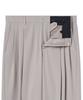 MUSINSA STANDARD Lightweight Three-Puck Semi-Balloon Slacks [Light Beige]