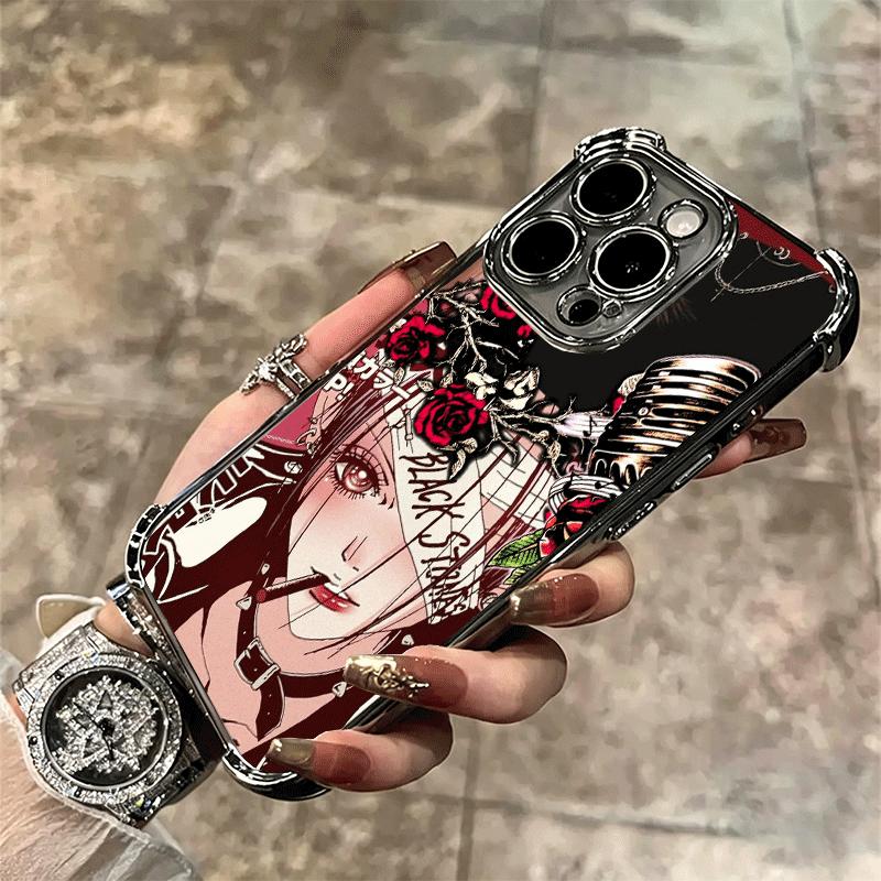 Мягкий чехол для телефона с изображением Наны Осаки из аниме для iPhone 15 16 17 Air 14 Pro Max 16E Plus 13 12 Mini, с покрытием, противоударный Fundas