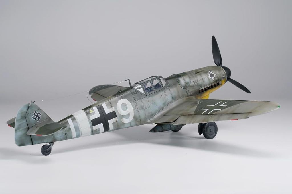 Border Model Немецкий Мессершмитт Bf109 Пластиковая Модель Сборочный Набор BF001 1/35 G-6
