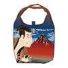 Nor Corporation Eco Японский с хранением Кабуки x Красная Фудзи Сумка, Узор, Складной, Чехол, Дизайн, ECZ-1-31