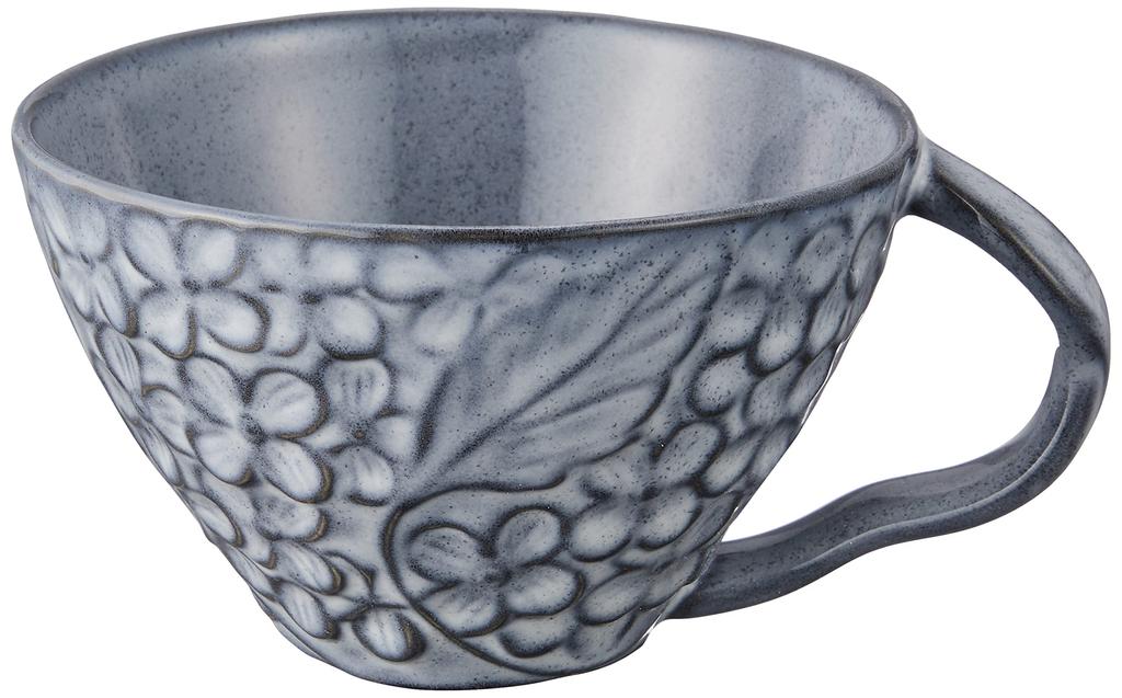 Aito Seisakusho Чайная чашка Бело-серый Деревянная тарелка Поднос 23 x 15 см Набор из двух штук Мино Яки Можно мыть в посудомоечной машине и использовать в микроволновой печи Сделано в Японии 267802 "Lien" и прибл.