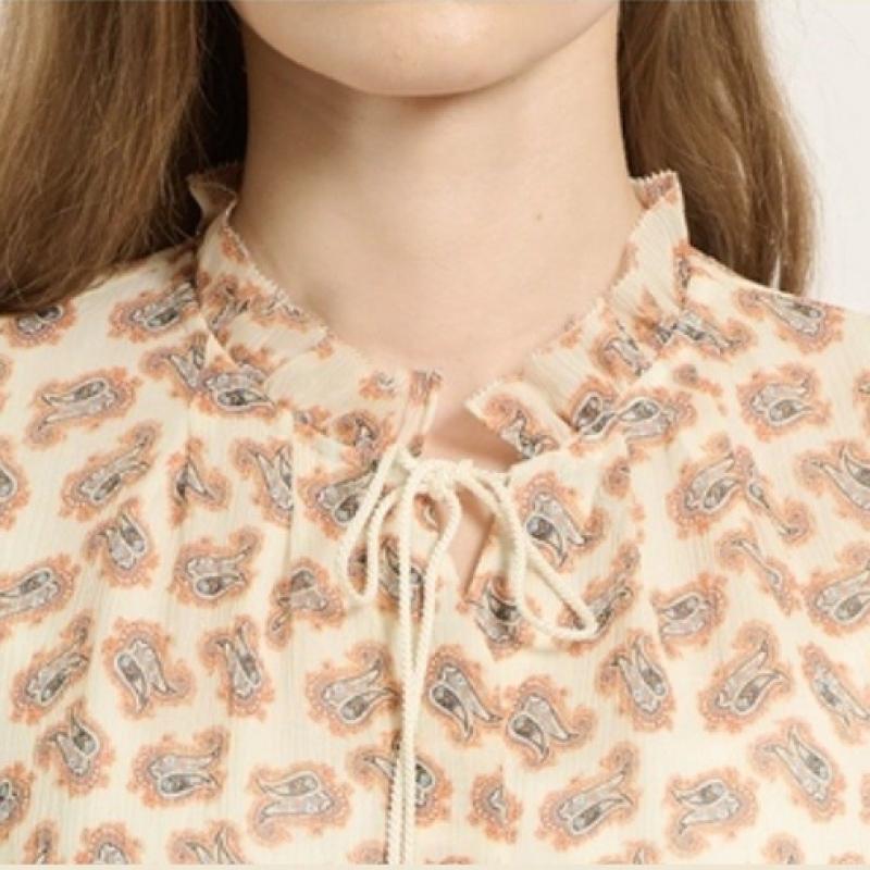 Bcbg Paisley Silk Blouse B5f7b411