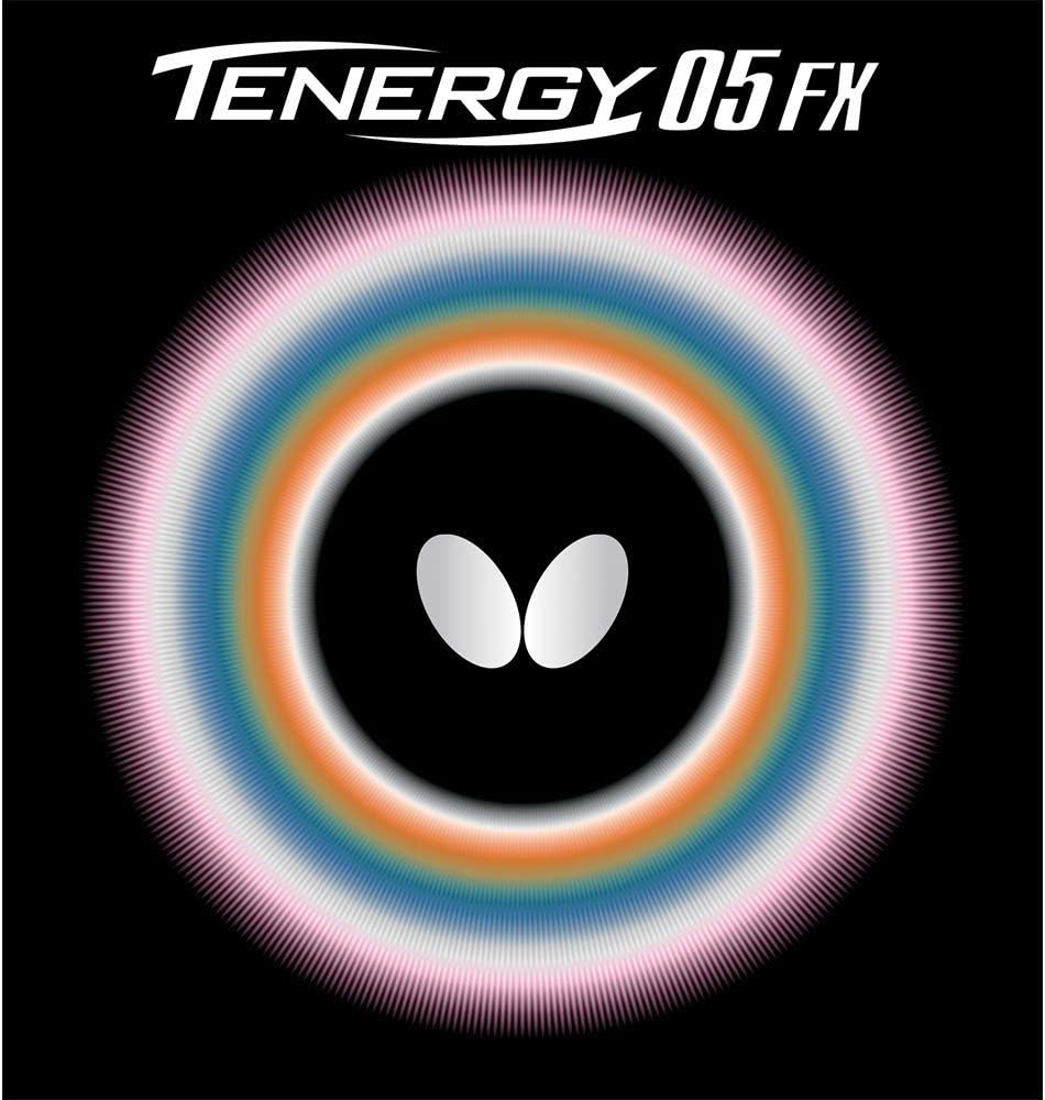 Накладка для настольного тенниса Butterfly Tenergy 05 Fx Высоконатяжная Черная 05900