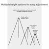 Detachable Camping Tripod Adjustable Height Cooking Pot Tripod Aluminum Zinc Zinc Alloy Tripod  BBQ
