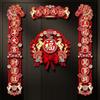 2026 Collection Horse Year Couplet Lucky Tassel Pendant Chinese New Year Decor Red Lintel Sticker Fortune Hanging Ornament
