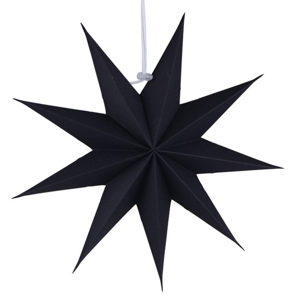 Nine Pointed Star Hanging Ornaments Hanging Paper Stars Paper Flower Crafts Party Decor