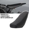 Мотоциклетные запчасти Кожаное сиденье Для Surron Light Bee S X Электрокроссовый мотоцикл Электровелосипеды Велосипеды Мотоциклы Аксессуары Прочный