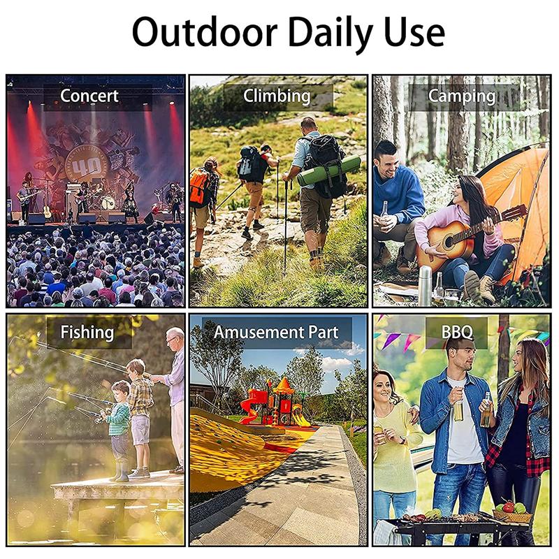 6Pcs Hiking Raincoat Disposable Emergency Waterproof Poncho Rain Camping Portable Student