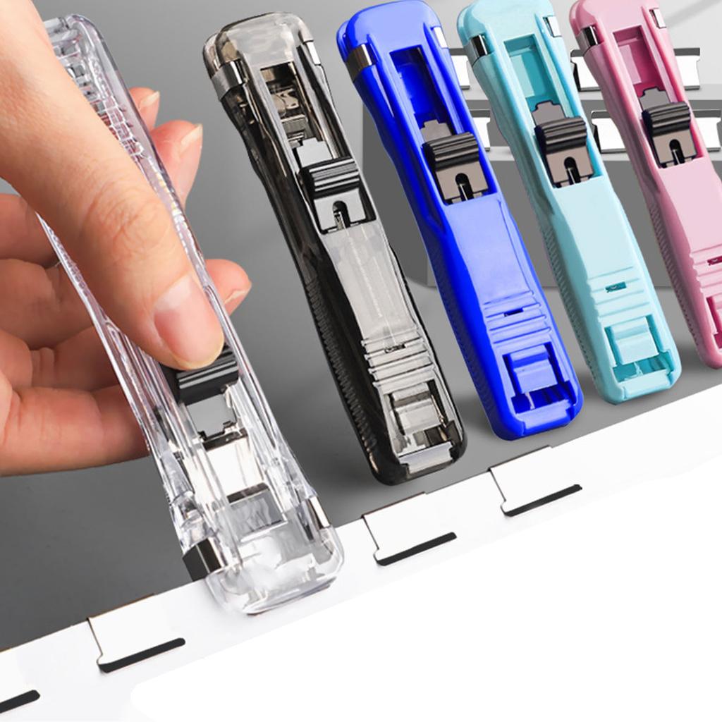 Paper Clam Многоцелевой практичный экономящий время ручной диспенсер для скрепок для документов №