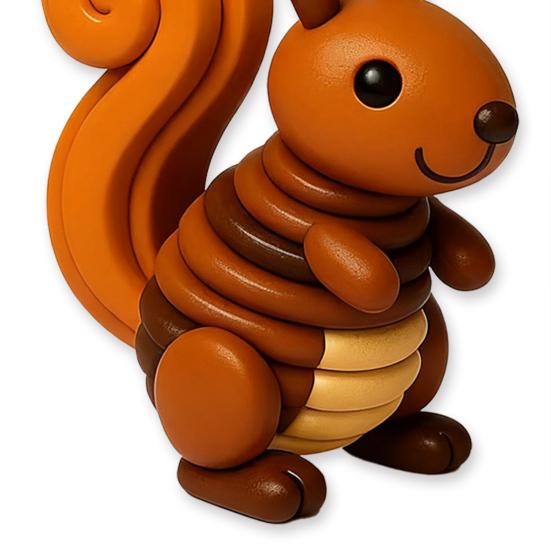 Набор для изготовления рождественского украшения из пуговиц своими руками Животное Хайлендская корова/Кролик/Сова Набор для изготовления пуговичного украшения Собран вручную Рождественское подвесное украшение