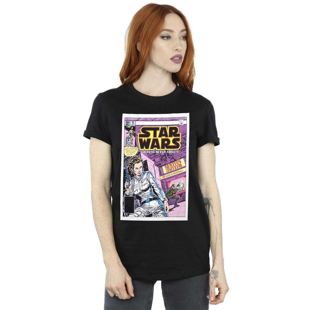 Star Wars Unisex Adult Golrath Never Forgets Comic Cover T-Shirt