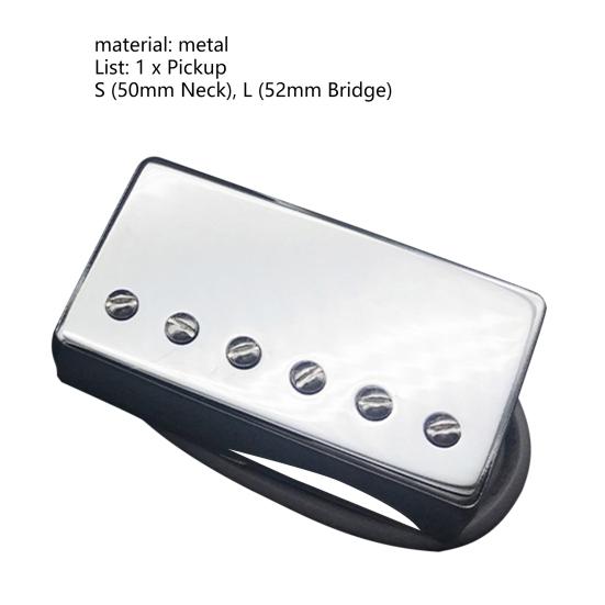 Мини ударопрочный компактный электрогитарный звукосниматель с двойной катушкой и грифом для профессионалов
