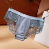 Sexy Lace Underwear Women Low Waist Girl Briefs Three-dimensional Stripes Panties