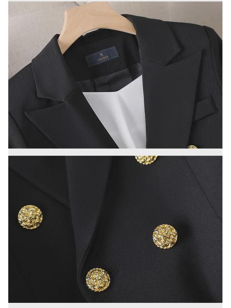 Zihong Women's White High-End Formal Suit Set - Goddess Style 8017