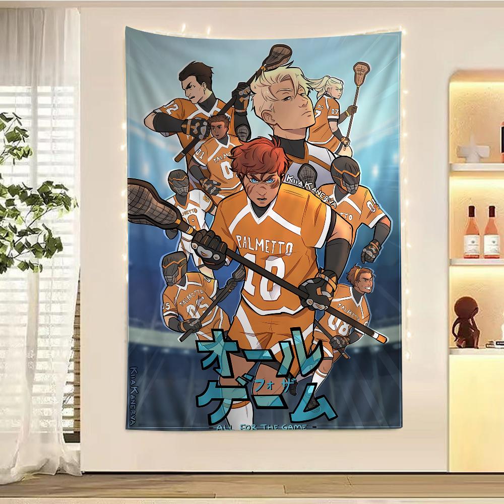 AFTG Все для игры Мультяшный Гобелен Настенное Украшение Бытовое Домашний Декор