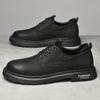 Новое поступление, натуральная кожа, мужская обувь, классические повседневные мужские кожаные ботинки, фирменные мужские ботильоны в стиле ретро, удобная деловая обувь