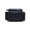 Bally Красно-белый полосатый рюкзак из ткани большой емкости с пряжкой и логотипом Мужские рюкзаки Темно-синий CREW-SM-T-57