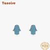 Tancise 925 Sterling Silver Turquoise Earrings Drop Earrings For Women Wedding Party Gifts
