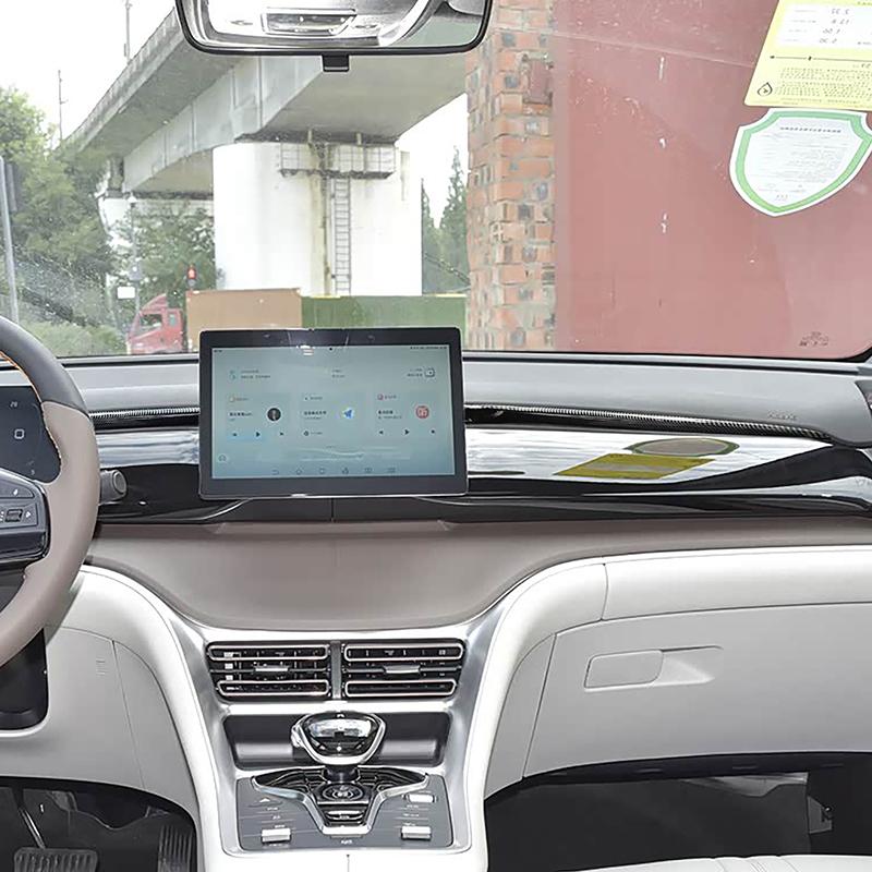Car Styling Center Console Trim Strips For BYD Song Pro Carbon Fiber Color Interior Accessories