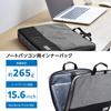 Elecom Gray Computer Case for MacBook Pro 16 with Internal Pocket BM-F06XGY 15.6-inch