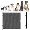 Pet Accessories Guard Retractable Fence Gate Barrier Universal Pet Network Fence with Hook Black Pet Safety Enclosure Bedroom