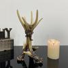 Deer Antler Candle Holder,Candleholder Centerpiece Retro Crafts,Decorative Stand for Table