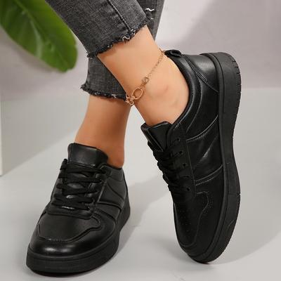 Весна и осень Новая мода повседневная обувь для женщин и студентов плоские низкие кроссовки для улицы со шнуровкой спереди