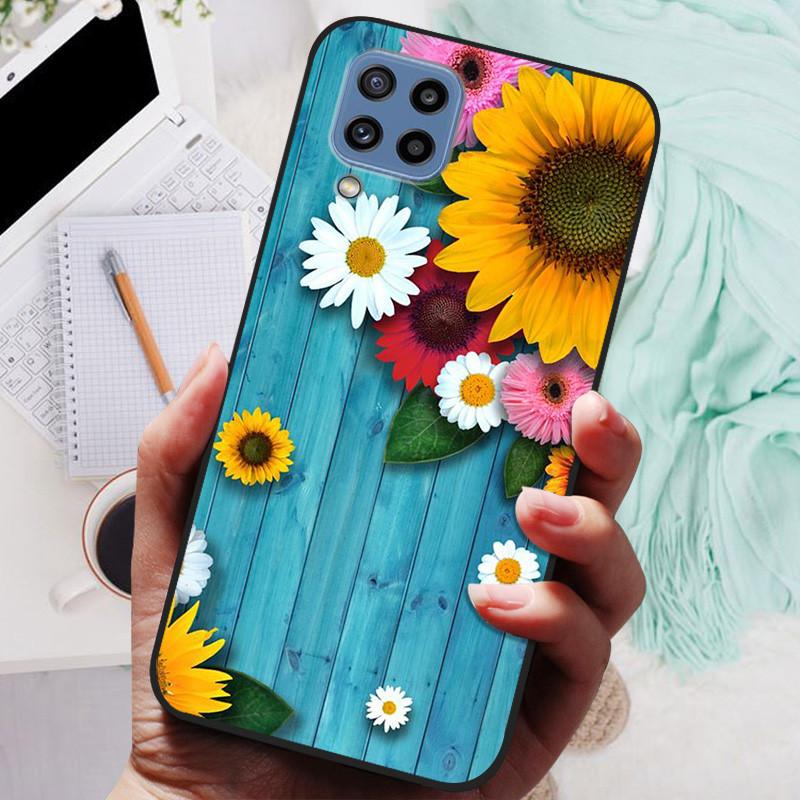 Чехол для Samsung M32 SM-M325F, ТПУ, Роскошный, Мягкий, Модный, Силиконовый Чехол для Телефона для Samsung Galaxy M32, Задняя крышка, Fundas, Оболочка