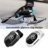 CRN1 New Car Sun Visor Glasses Holder Storage Clip Non-Slip For Mercedes Benz B/C/E/S Class W203 W204 W205 W210 W211 W212 Accessories