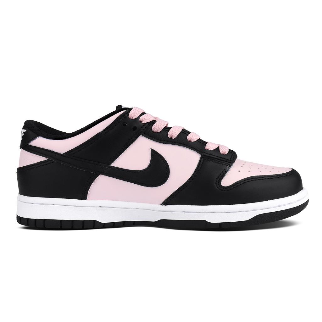 Nike Кроссовки Dunk Скользкие Устойчивые к истиранию Низкие Скейтбордические Женские Черно-розовые DD1391-100(Команда1491-)