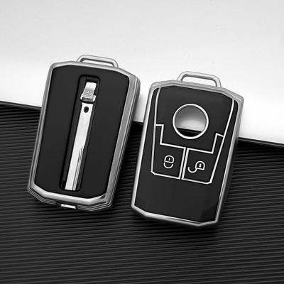 Мягкий силиконовый чехол-брелок для ключа автомобиля, защитный чехол-сумка для дистанционного управления для грузовиков Mercedes Benz Actros Antos, 2 кнопки, складной ключ, аксессуары