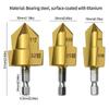 Upgraded Lifting Pipe Reaming Drill Bits Plumbing Pipe Reamer  Water and Electricity Maintenance