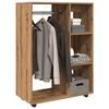 VidaXL Wardrobe Artisan Oak 80x40x110 Cm Engineered Wood, Storage Cabinet, Wardrobe Organizer, 856669