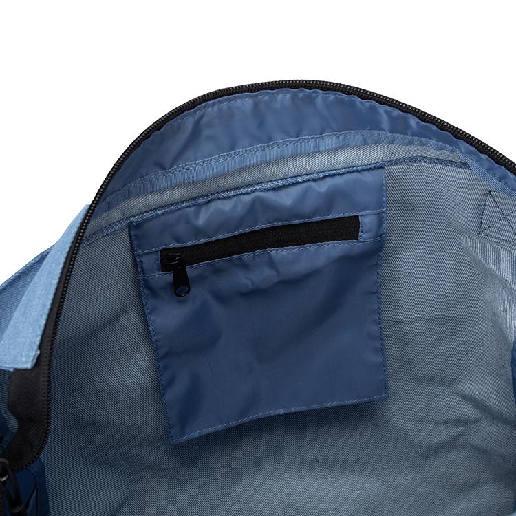 Jordan 18L Large Capacity Classic Logo Cotton Shoulder Tote Bag Unisex bags Denim-Blue JD2613226GS-002