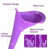 2 Colors Female Portable Silicone Urinal  Suitable for Pregnant Women Stand Up Pee Tools for Outdoor Traveler with Storage Box