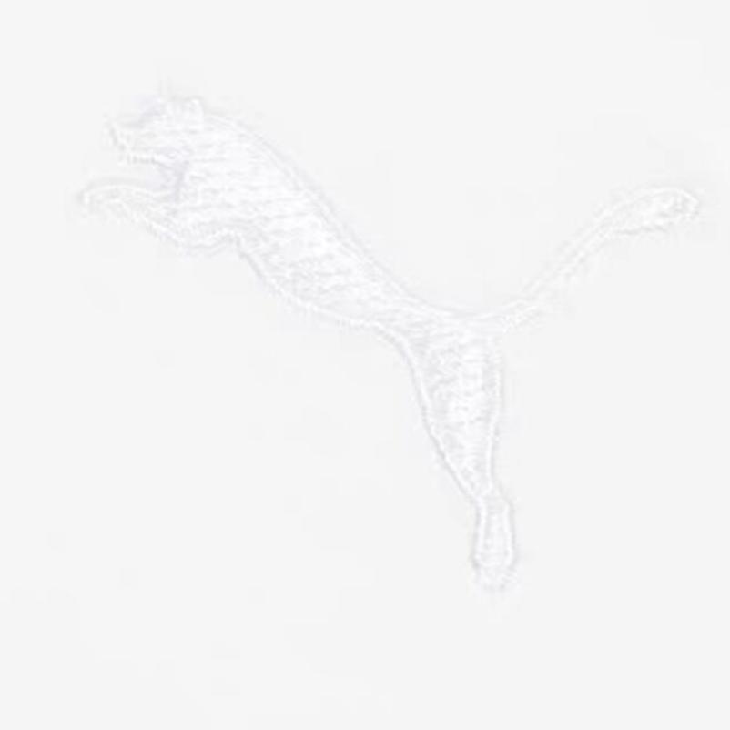 Puma Michael Lau X Cartoon Print Casual Sport с круглым вырезом и коротким рукавом Футболка с заниженной линией плеч Мужская белая 531320-02